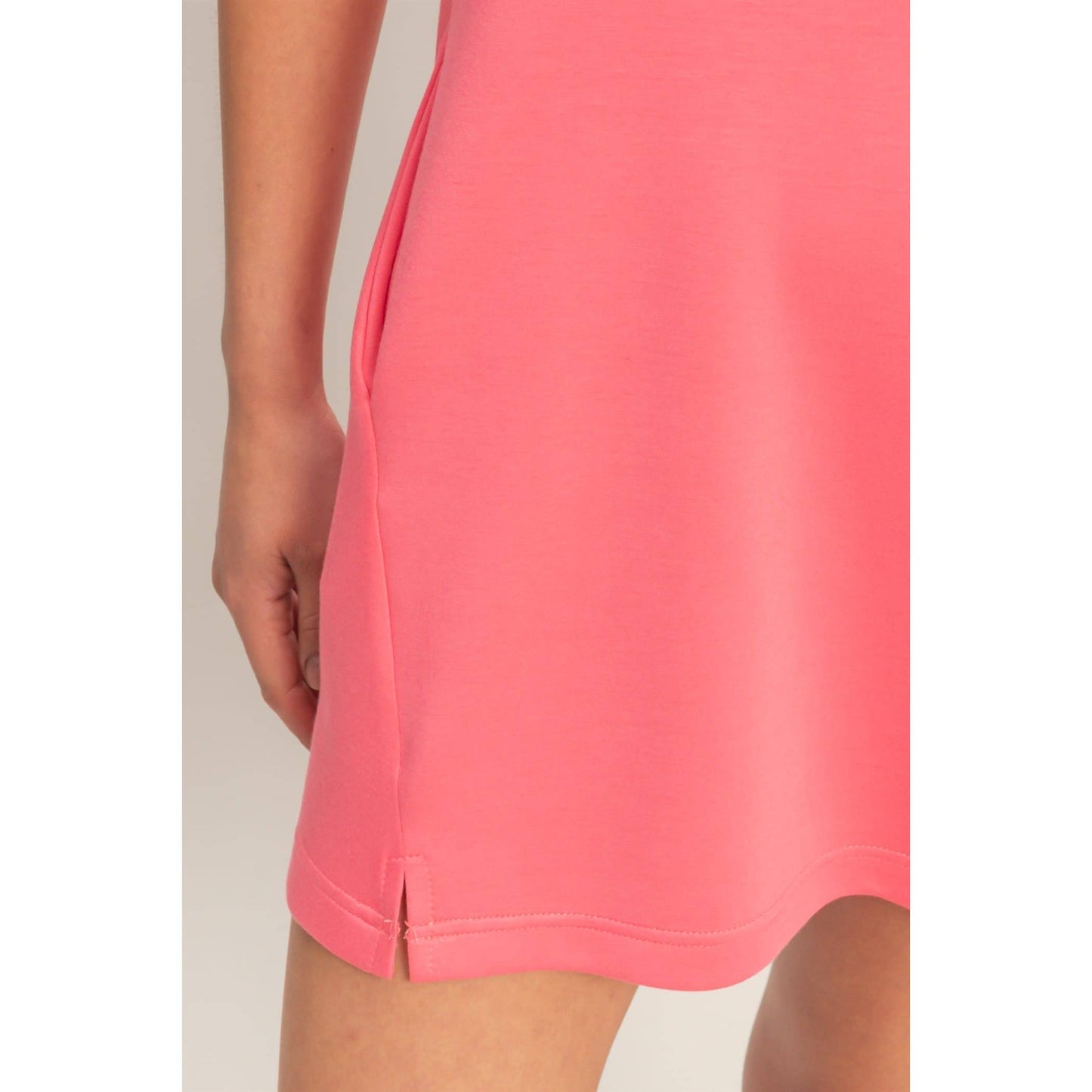 Crew Neck Tank Mini Dress