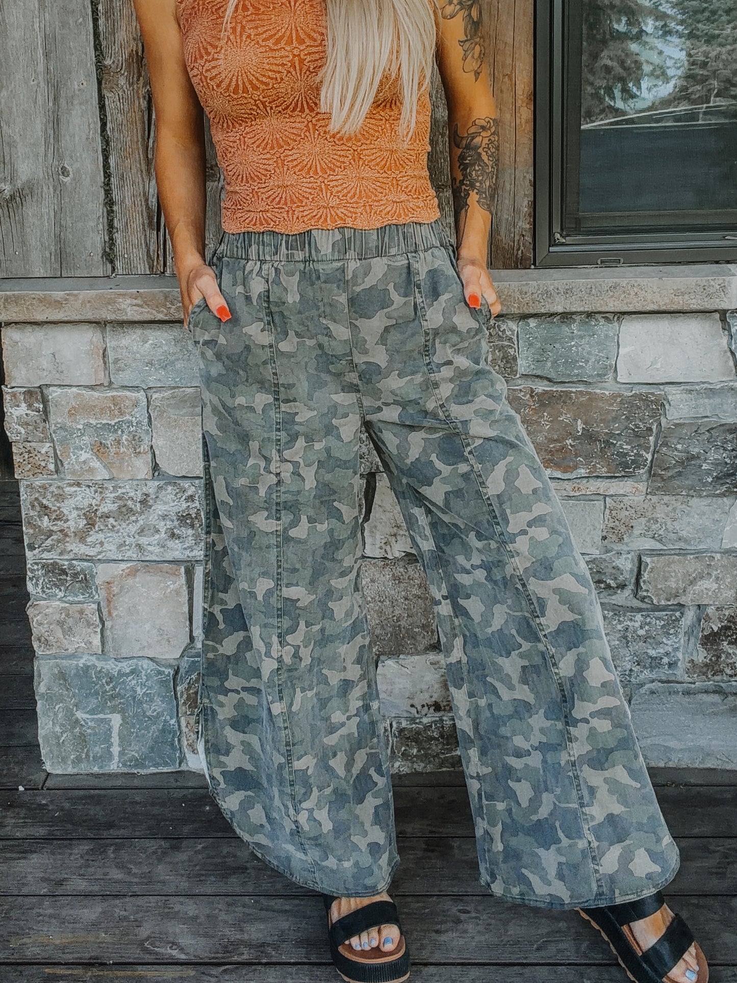 Tulip Camo Pants