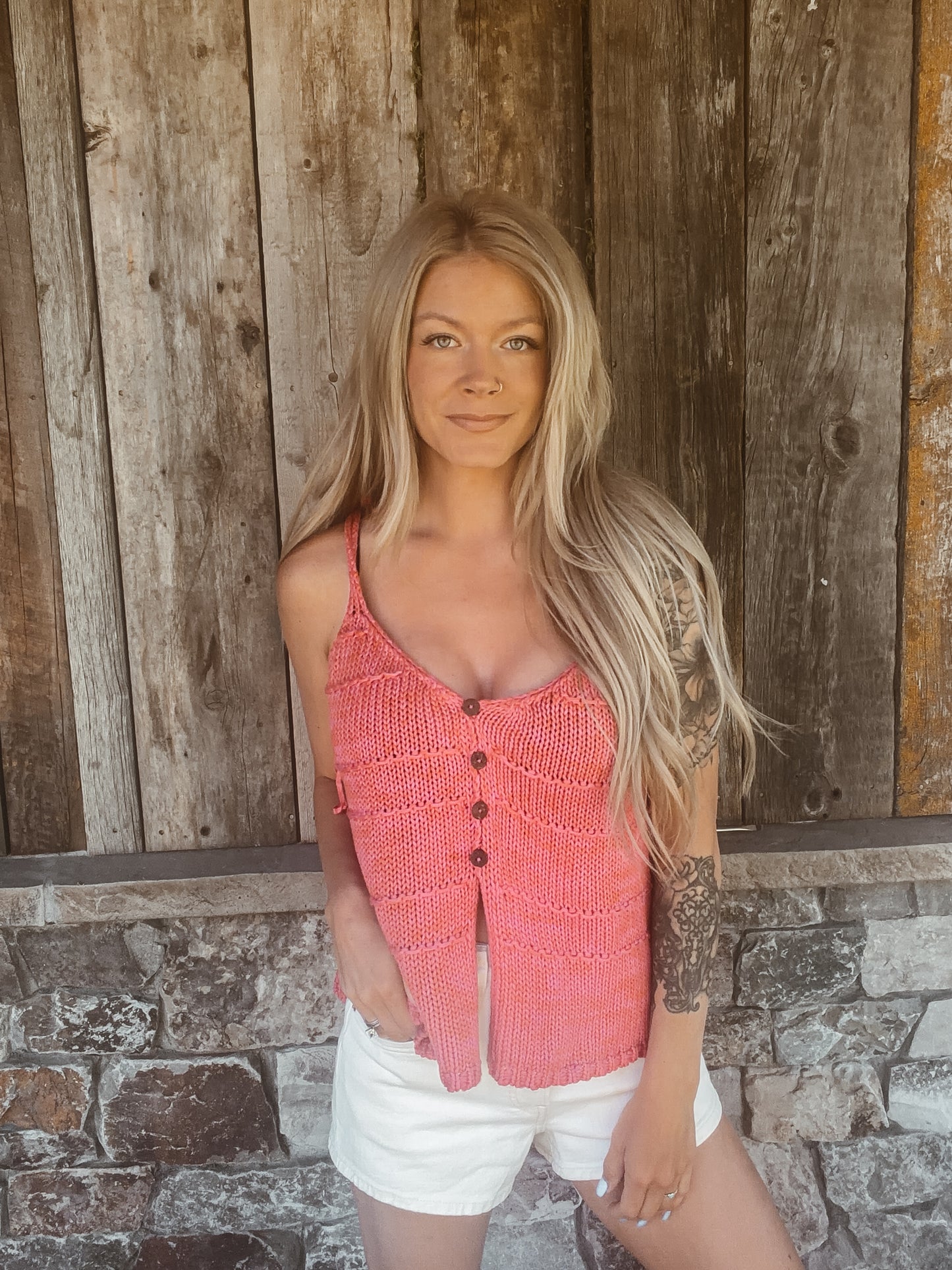Desert Bloom Knit Tank