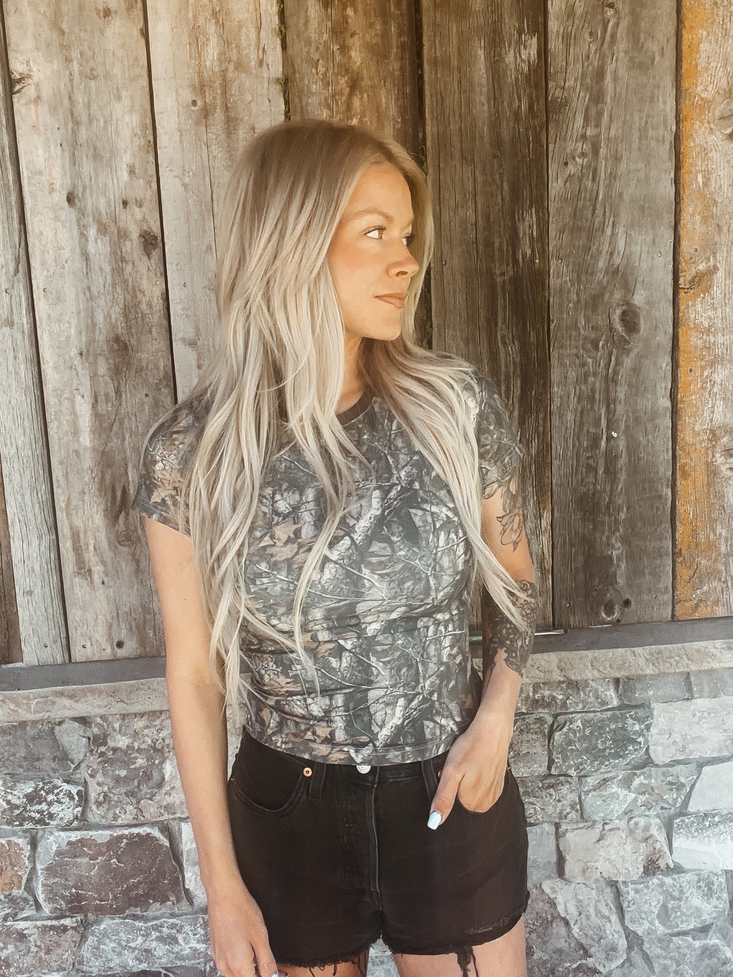 Camo Tee