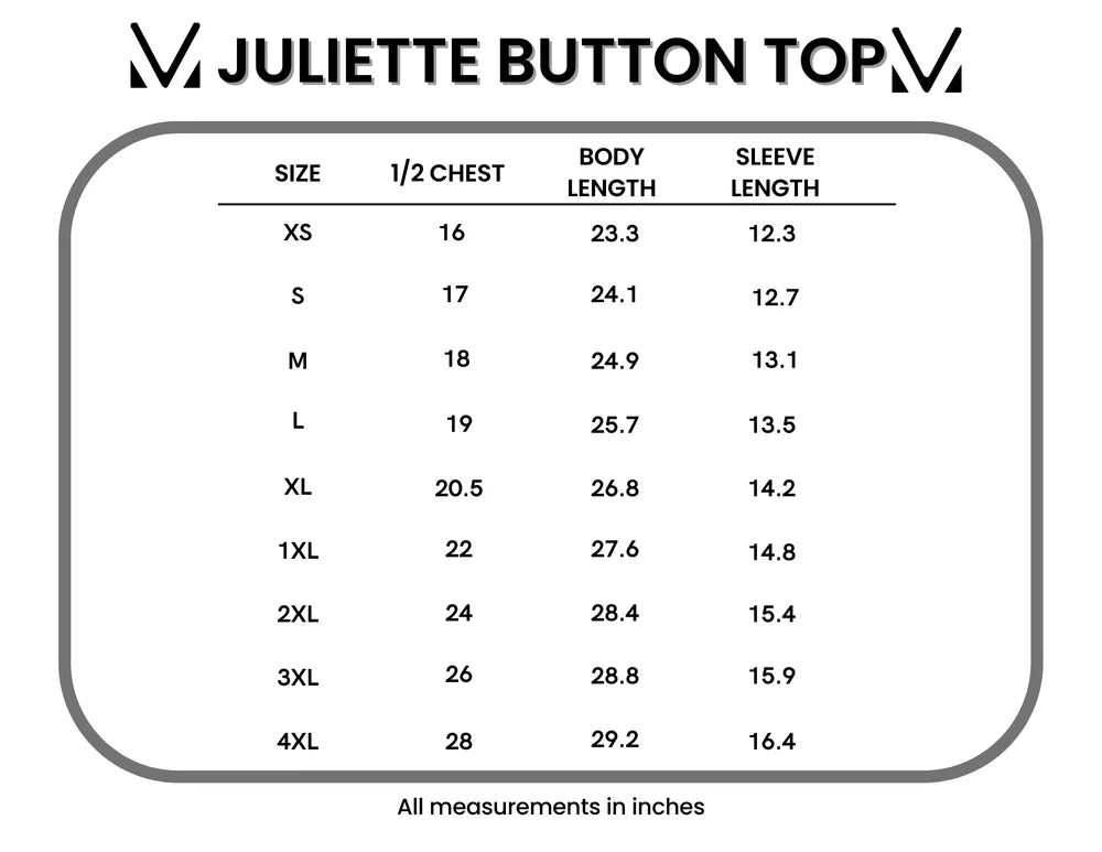 Juliette Button Top