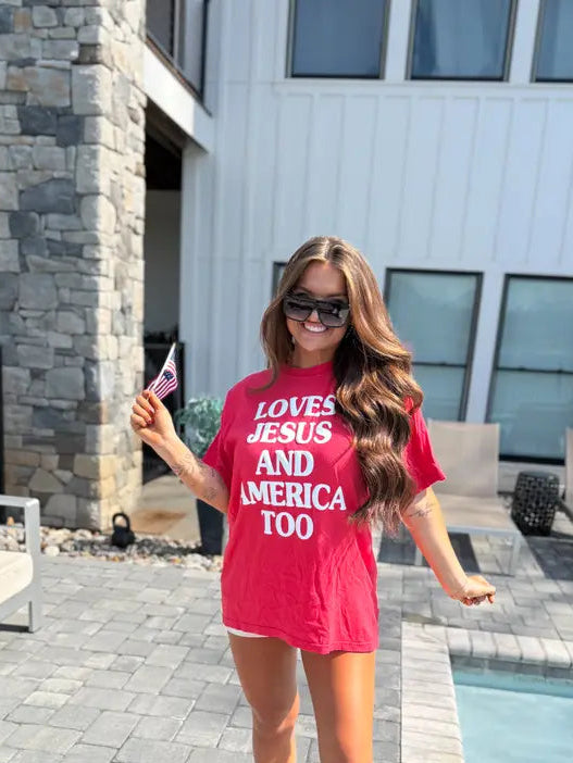 Loves Jesus and America Too