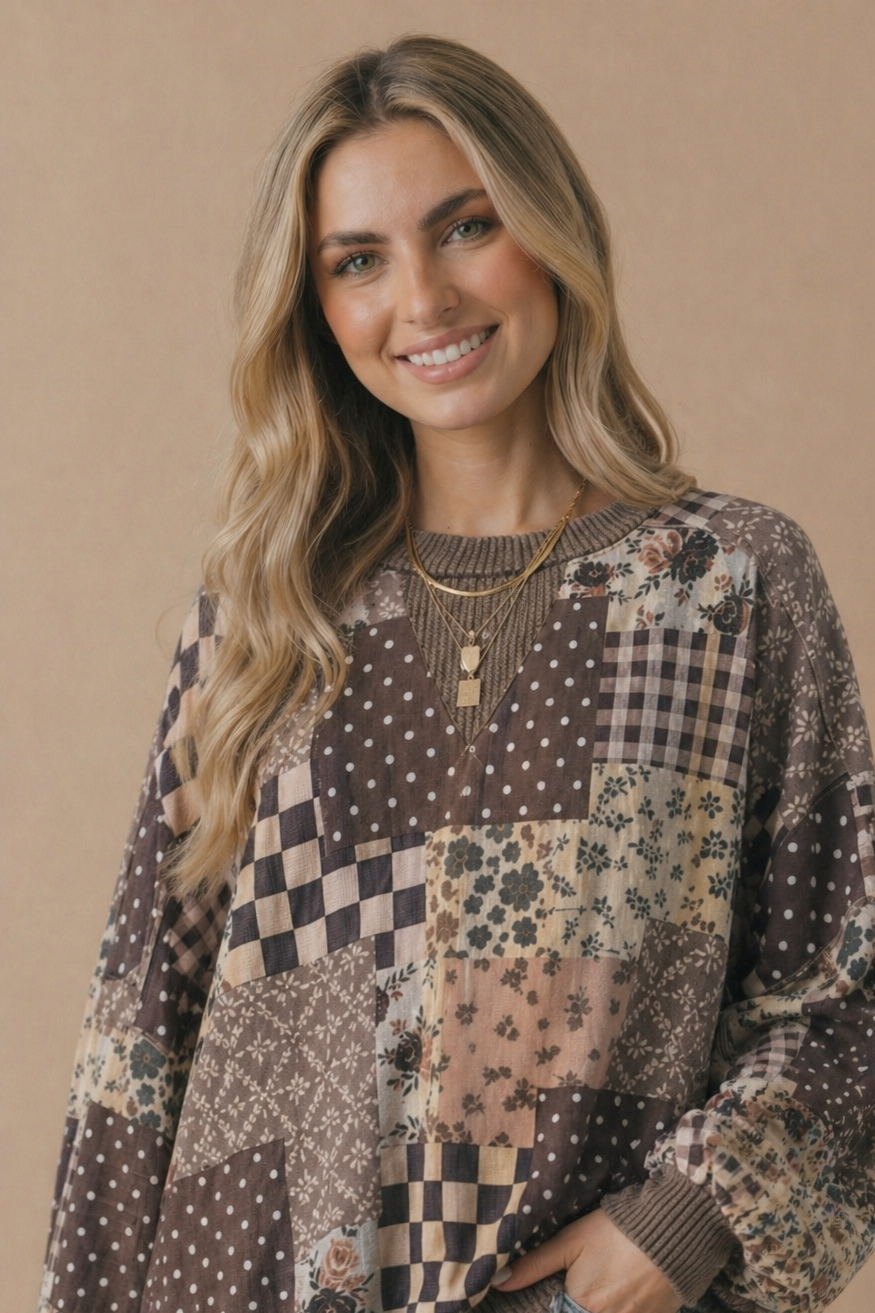 Patchwork Pullover