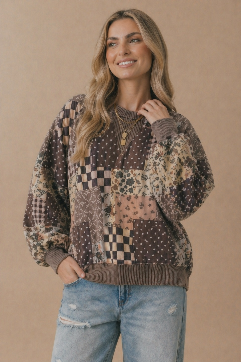 Patchwork Pullover
