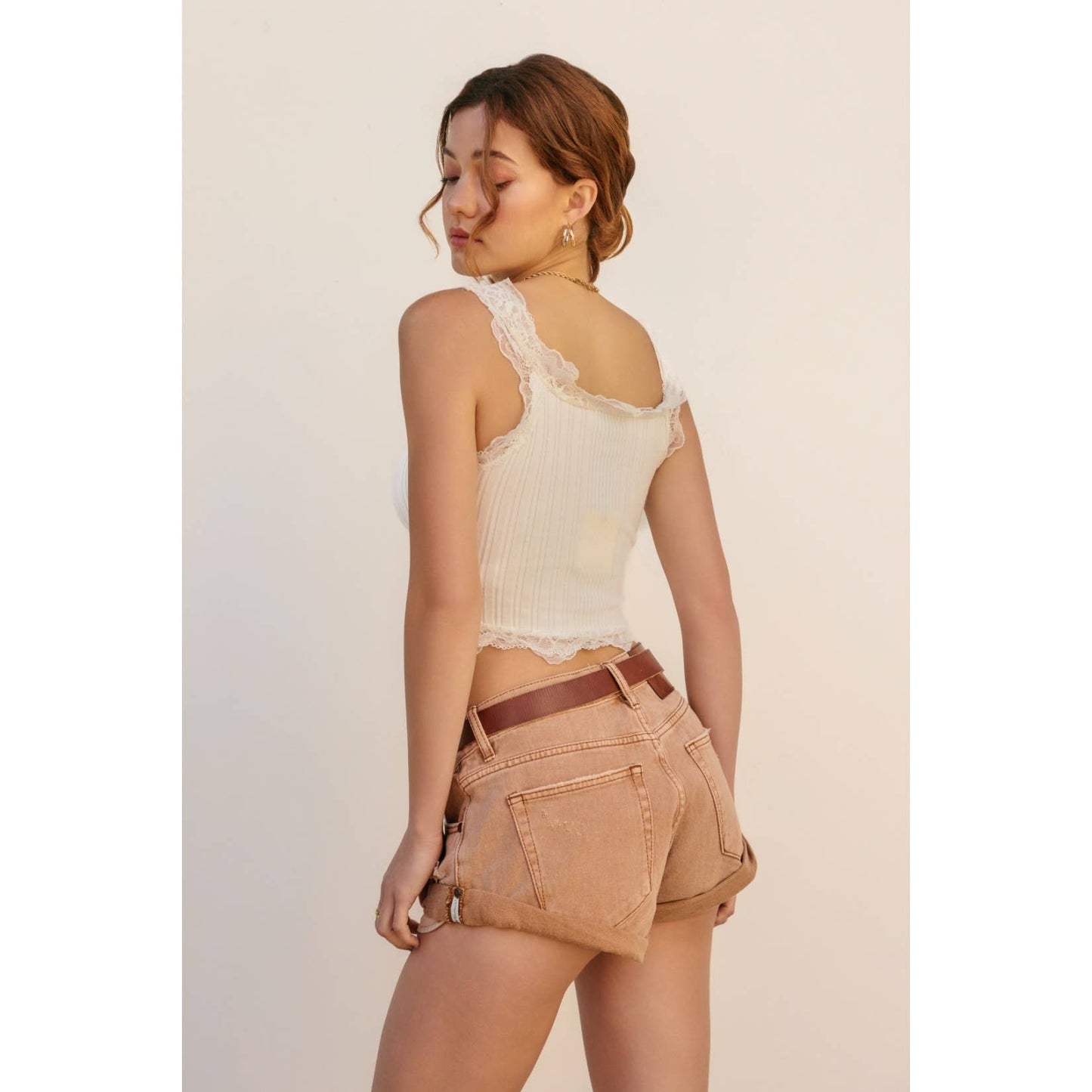 Lace Trim Tank