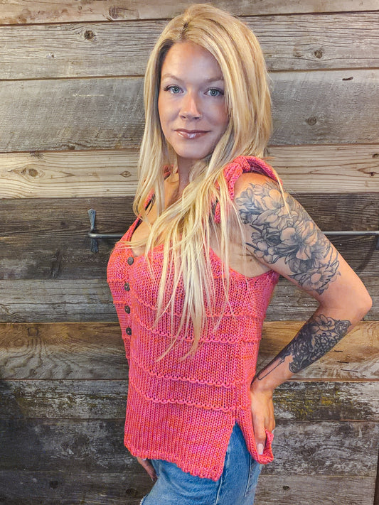 Desert Bloom Knit Tank