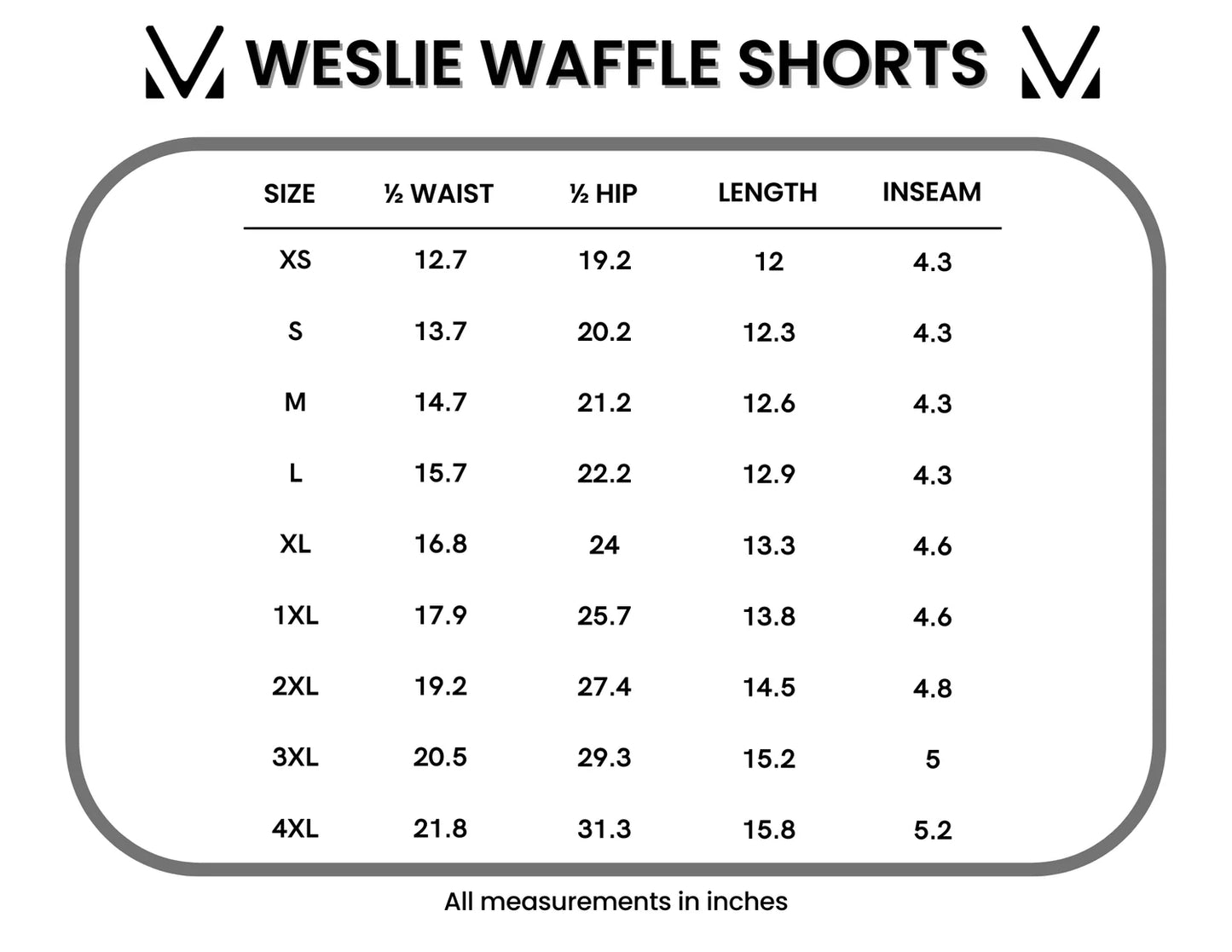 Waffle Shorts