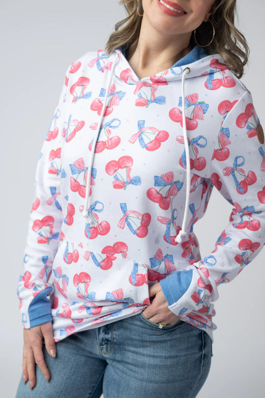 Patriotic Cherries Hoodie