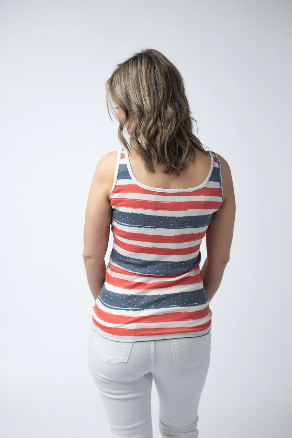 Red White and Blue Tank