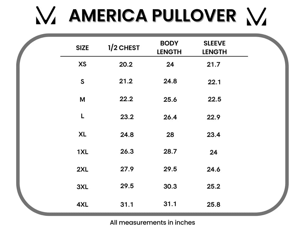 America Ribbed Pullover