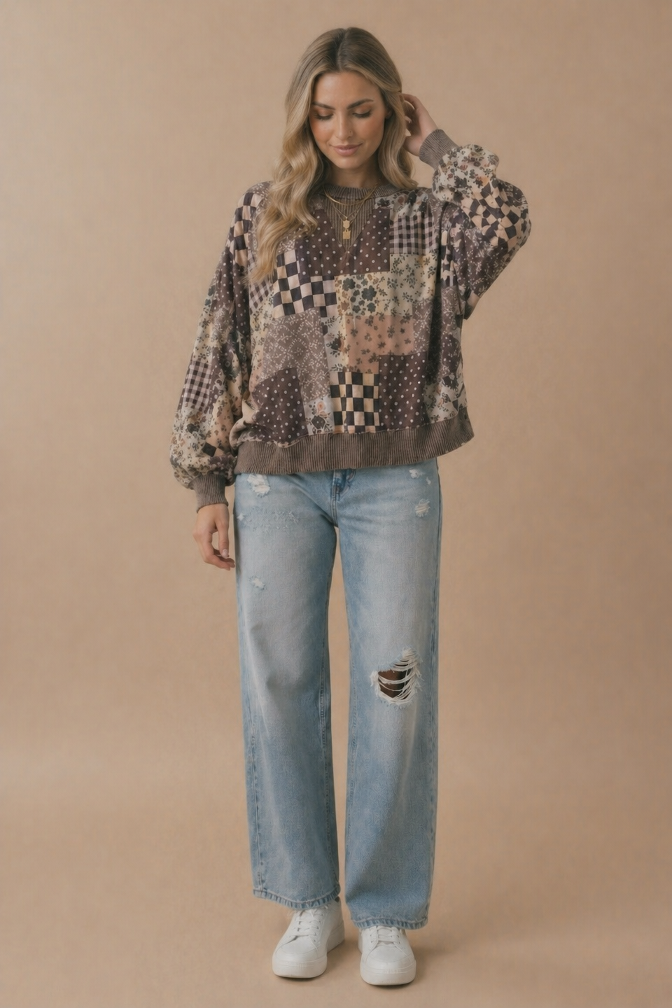 Patchwork Pullover